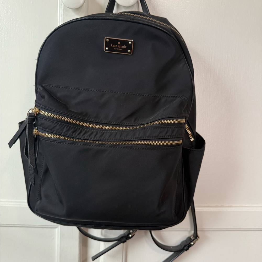 Kate Spade Black Backpack